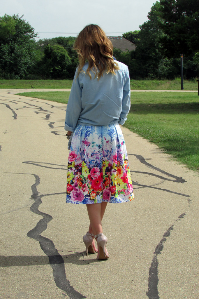 Mikarose Floral Skirt - For The Love Of Glitter