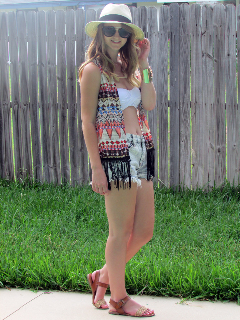 Head Over Heels fringe tank