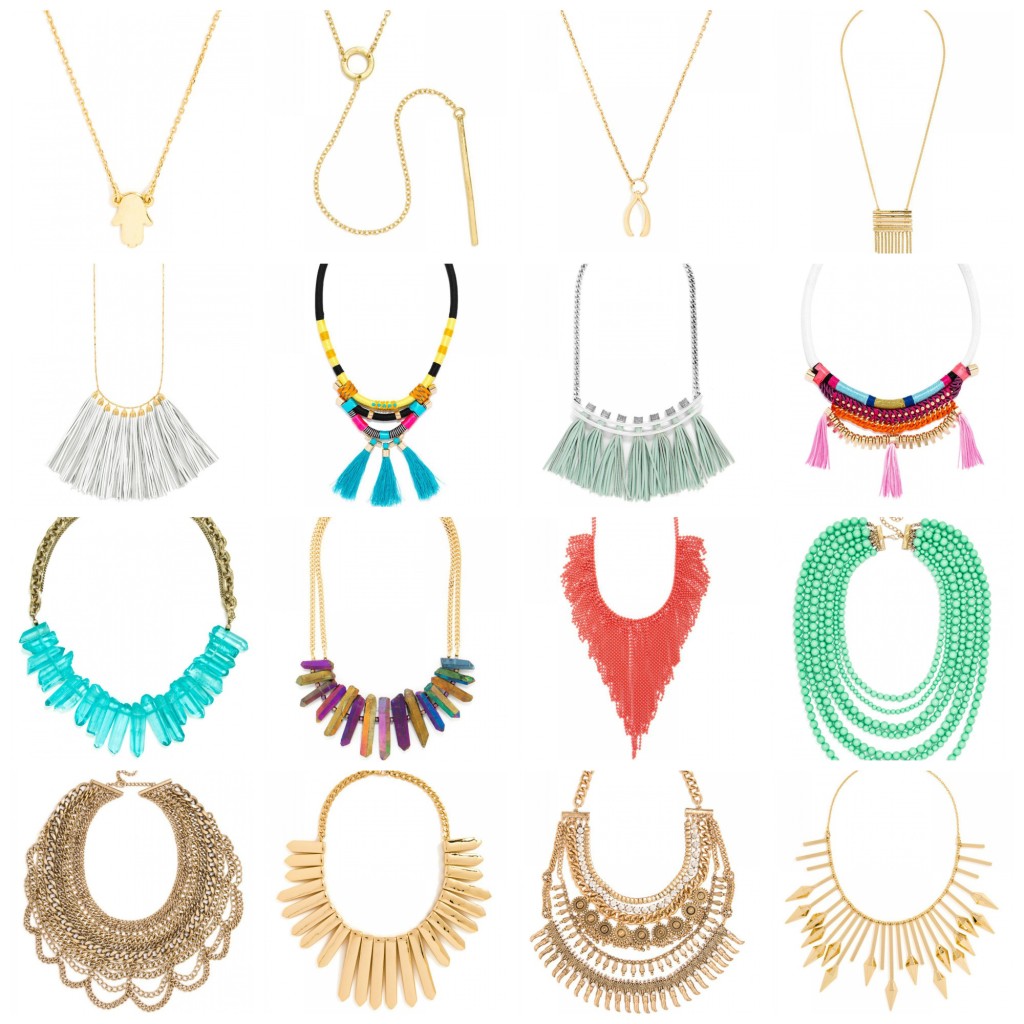 gold, tassels, colorful, Bauble Bar