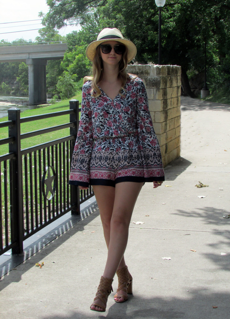 Floral Romper - For The Love Of Glitter