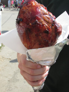 turkey leg, Iowa State Fair