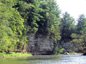 rock, Upper Iowa River