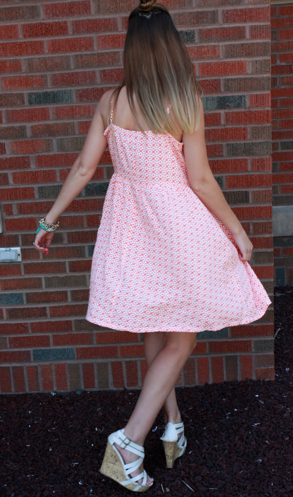 summer dress, Old Navy, spin