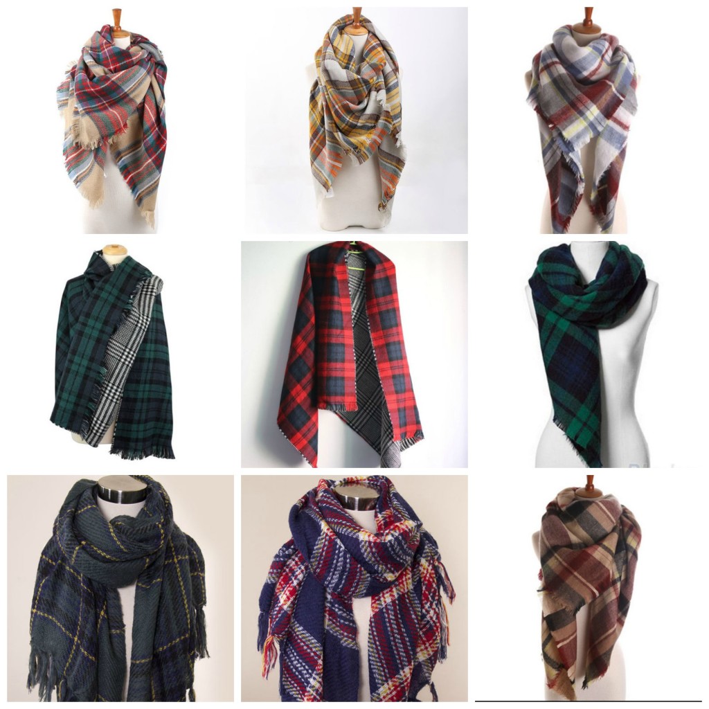 Luxe Statements, Brina Box, plaid, blanket scarves