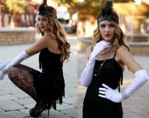 diy costume, flapper, Great Gatsby