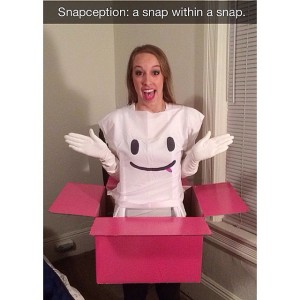 snapchat, diy halloween costume