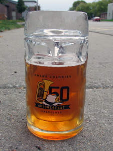 mug, Oktoberfest, 50th anniversary, Amana Colonies