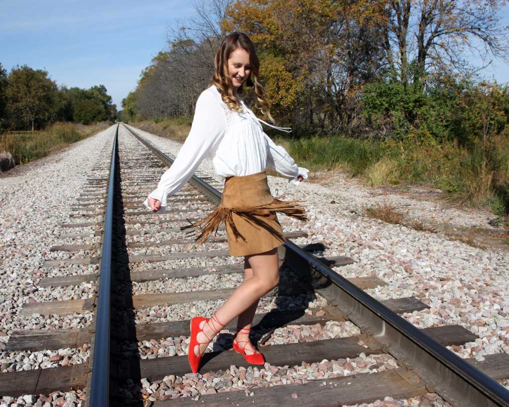 spinning, fringe skirt, Dry Goods