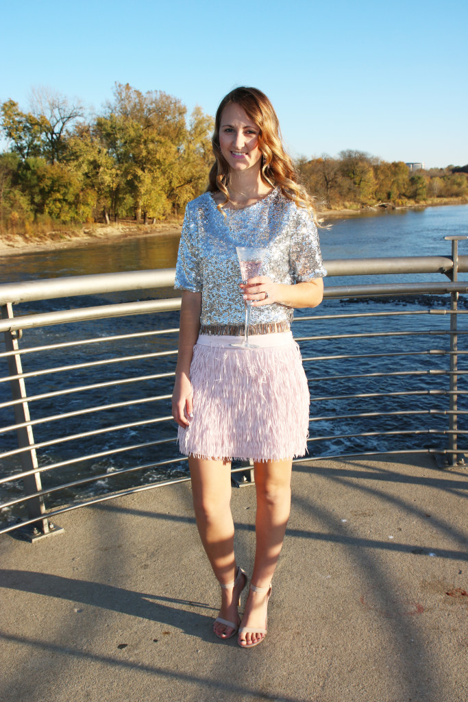 Express skirt, Nasty Gal top, 21st birthday