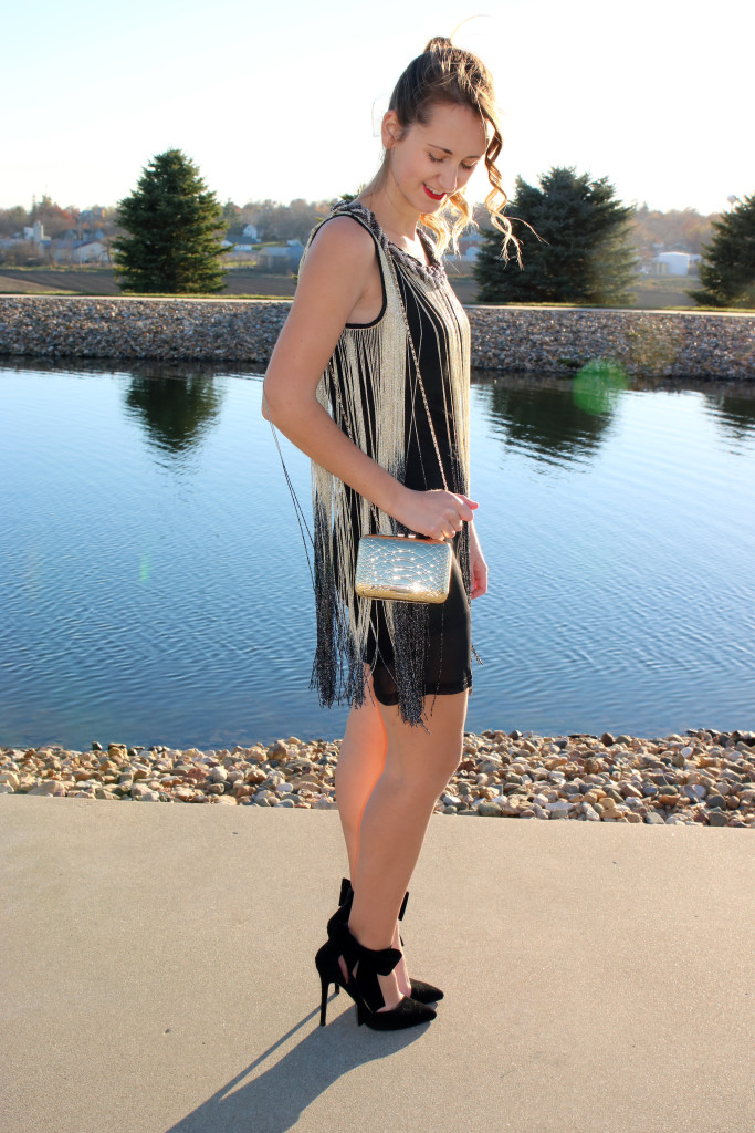 fringe, party look, Venus, dress