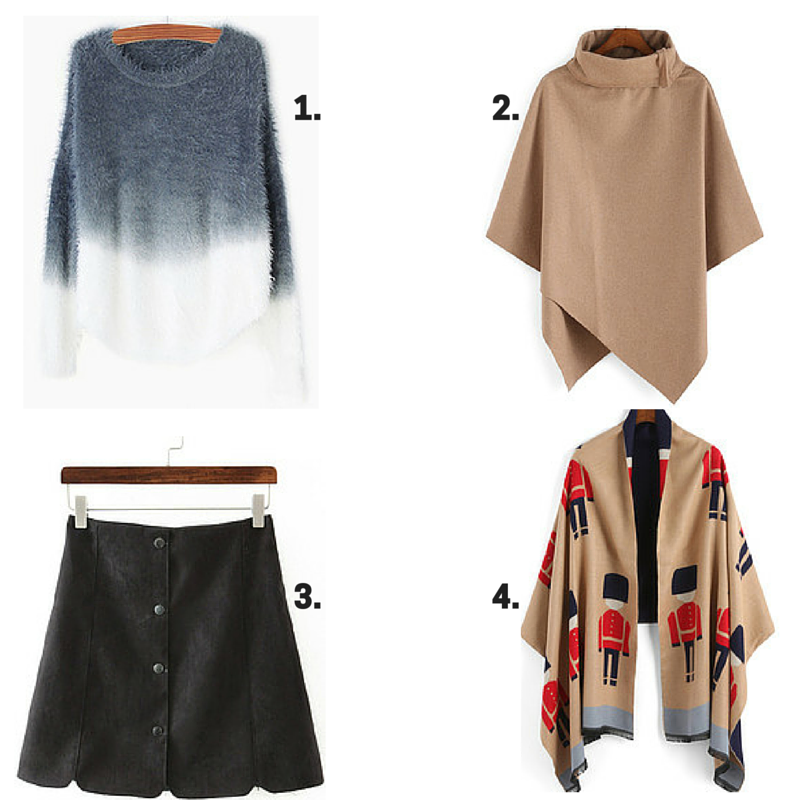 four favorites from SheIn