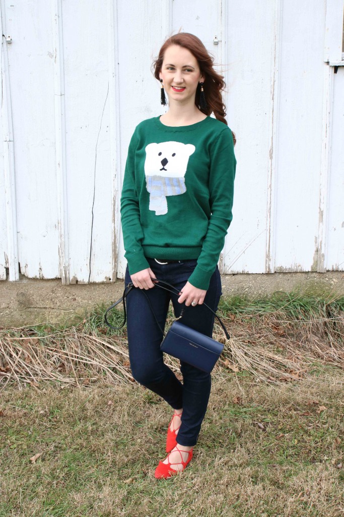 Loft, polar bear sweater