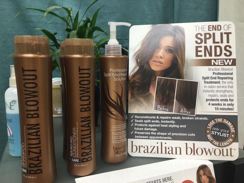 Brazilian blow out split end treatmen, Salon M, Coralville, Iowa