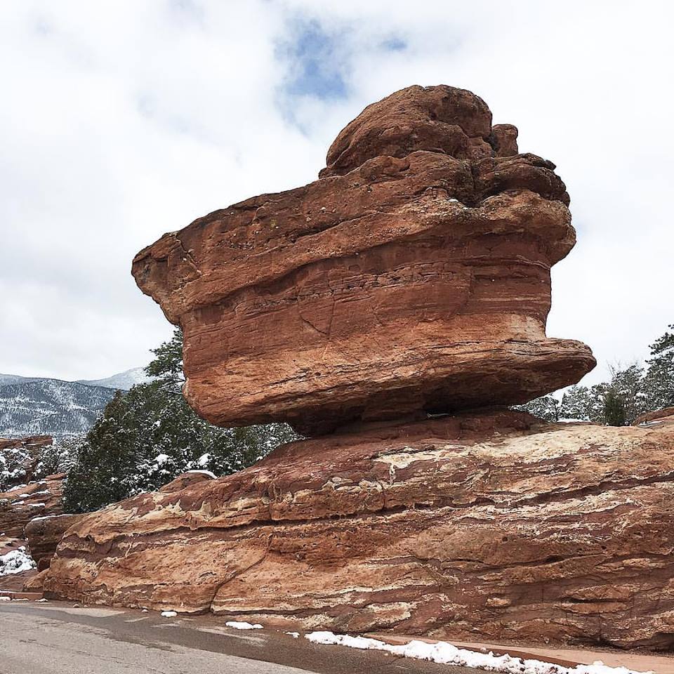 Garden of The Gods, Colorado, The Balancing Rock