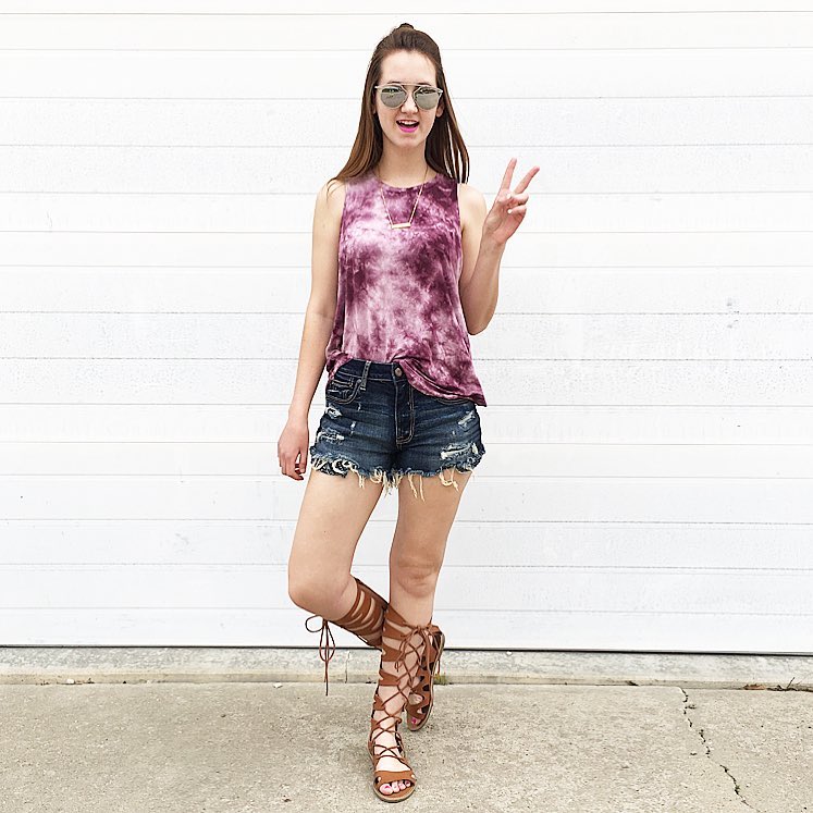 hippie style, Target gladiators, American Eagle shorts, Amazon fashion, mirrored sunglasses