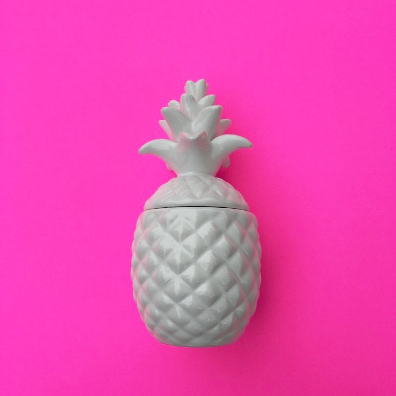 pineappple candle, Target candle
