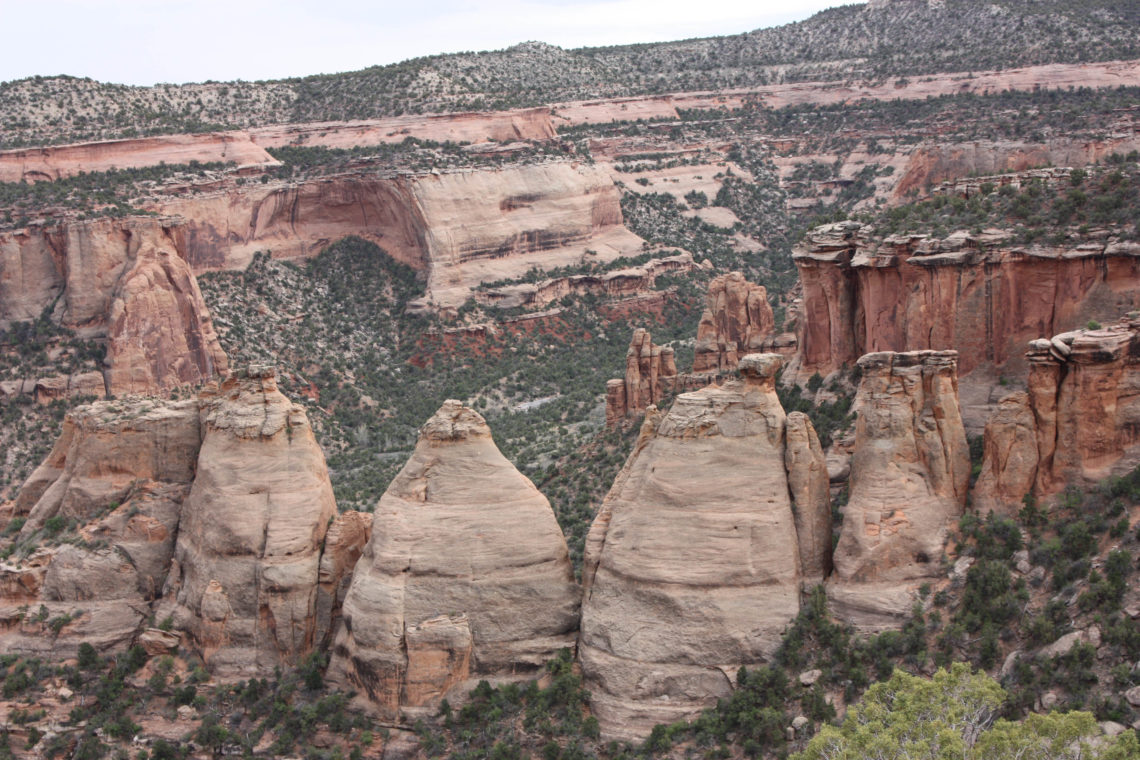 peaks. Colorado National Monument, Colorado, travel blogger