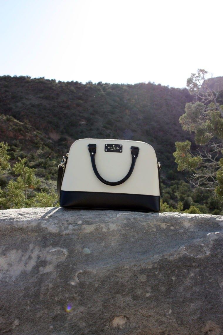 Colorado National Monument, Grand Junction, Colorado, Kate Spade tote