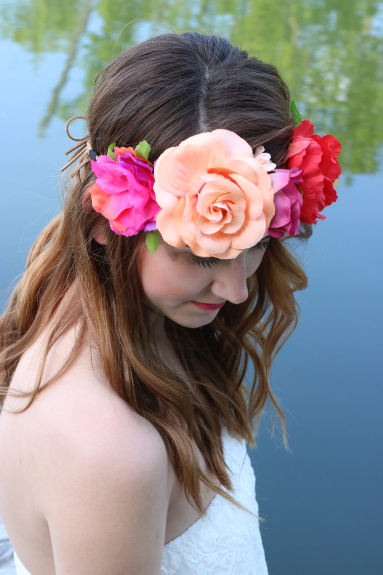 floral headband, Headbands of Hope, nature, free spirit, Iowa blogger