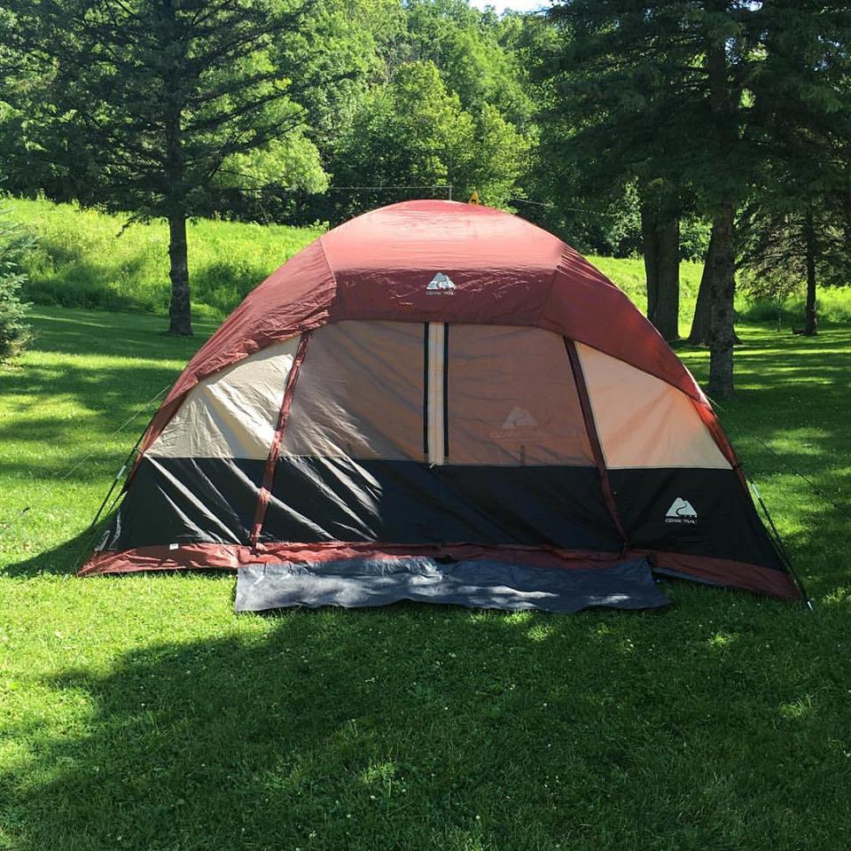 tent, camping, Decorah, Iowa, travel blogger