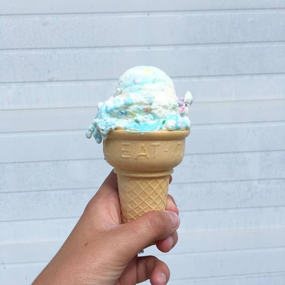 ice cream, disney ice cream, summer, white garage