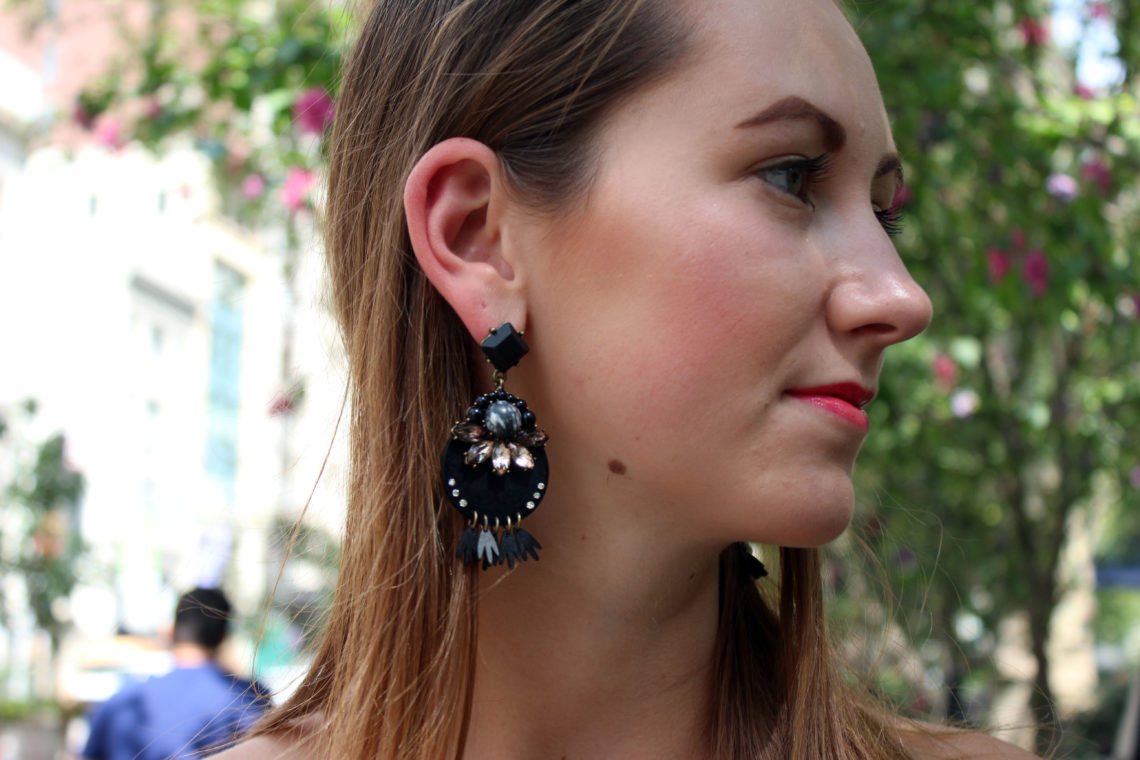 swatstyle, baublebar, statement earrings, nyfw