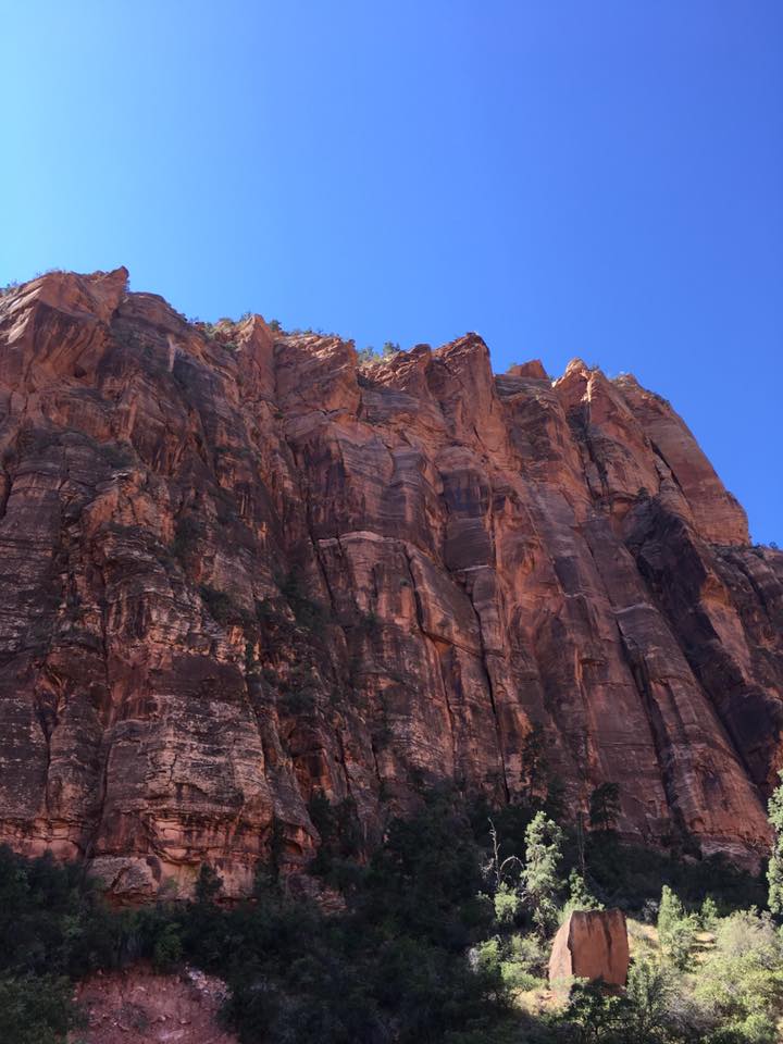 canyon, cliffs, Zion National Park, Utah