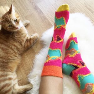 happy socks, happy socks official, happiness is everywhere, yellow cat, twinkie