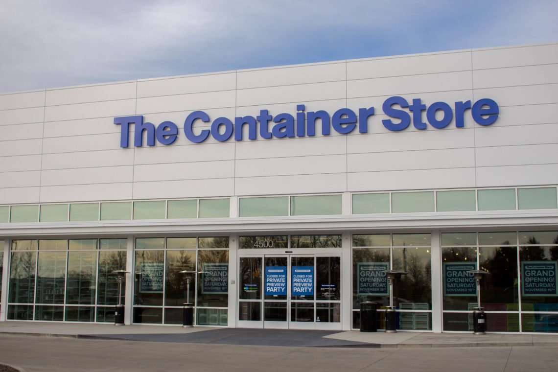 The Container Store, Grand Opening, Des Moines, Iowa, contain yourself