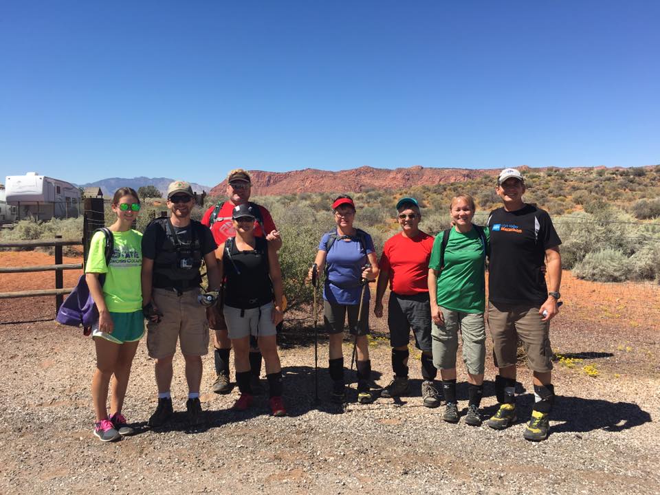 St. George, Utah, Rappelling, family vacation, cliffs