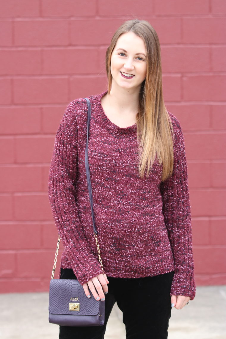 Wearing a super comfy look on the blog today!