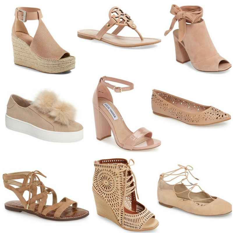 for the love of glitter, spring neutrals, nude shoes, spring shoes women's shoes