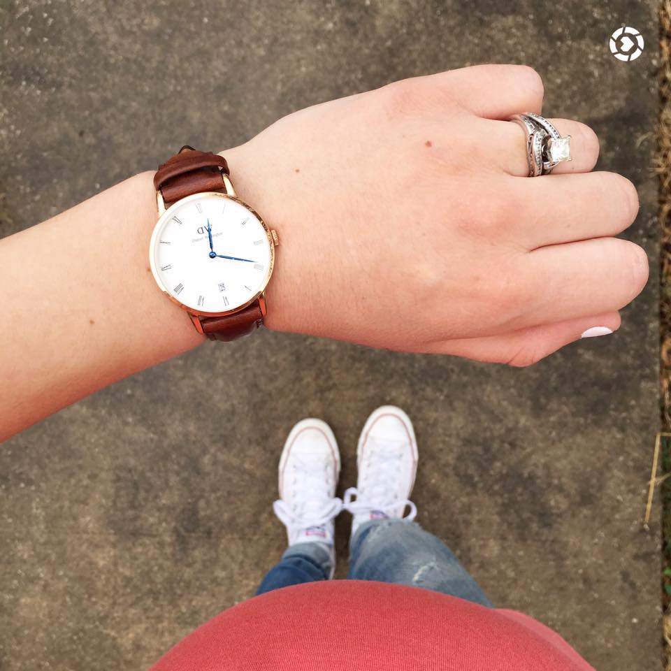 for the love of glitter, Daniel Wellington watch, converse