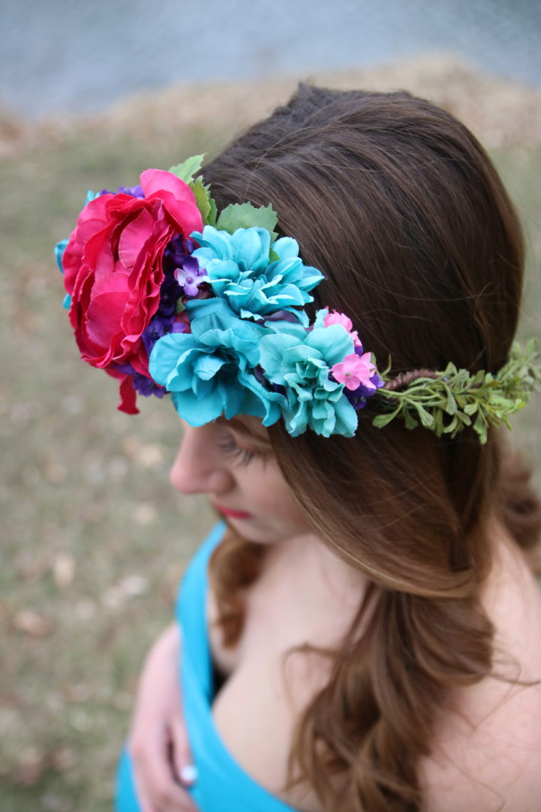 for the love of glitter, floral crown, Sew Trendy Accessories