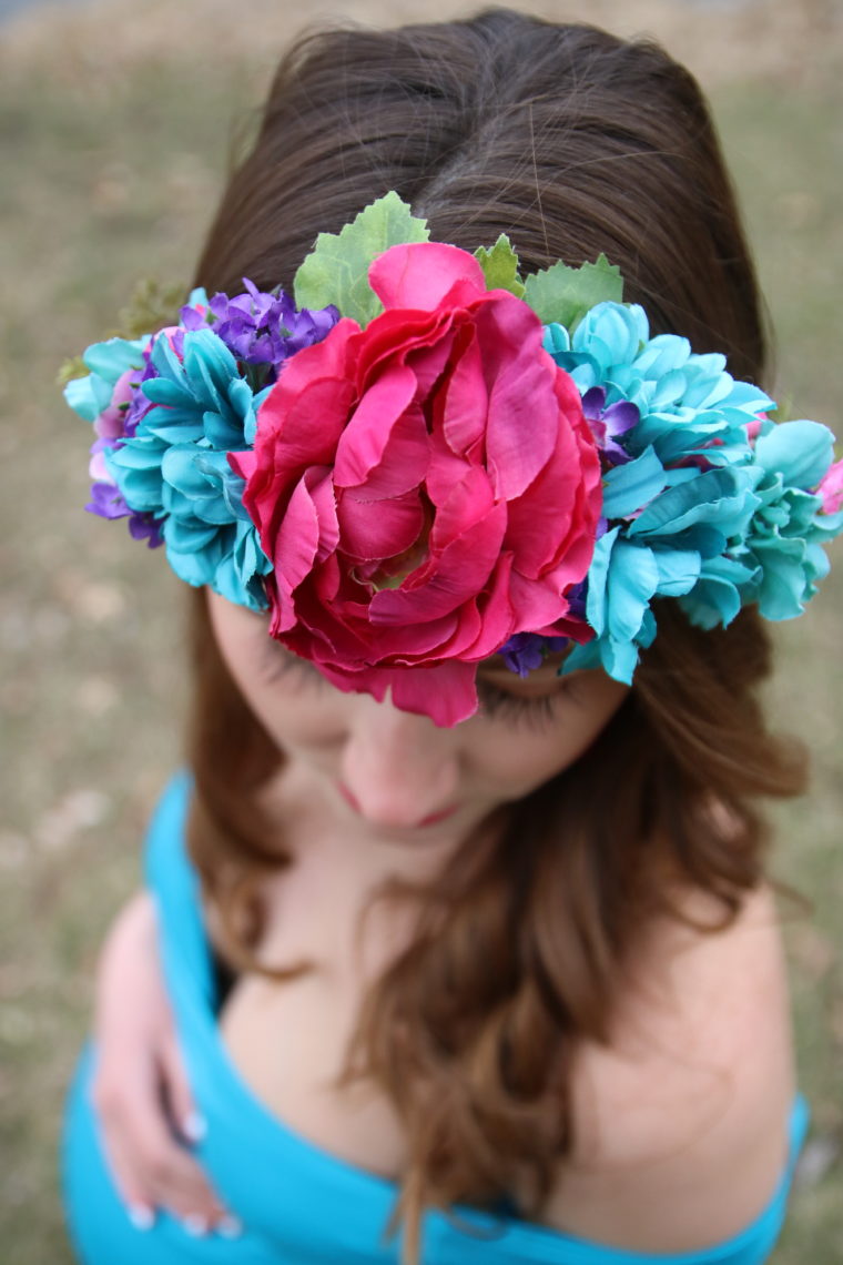 for the love of glitter, floral crown, Sew Trendy Accessories