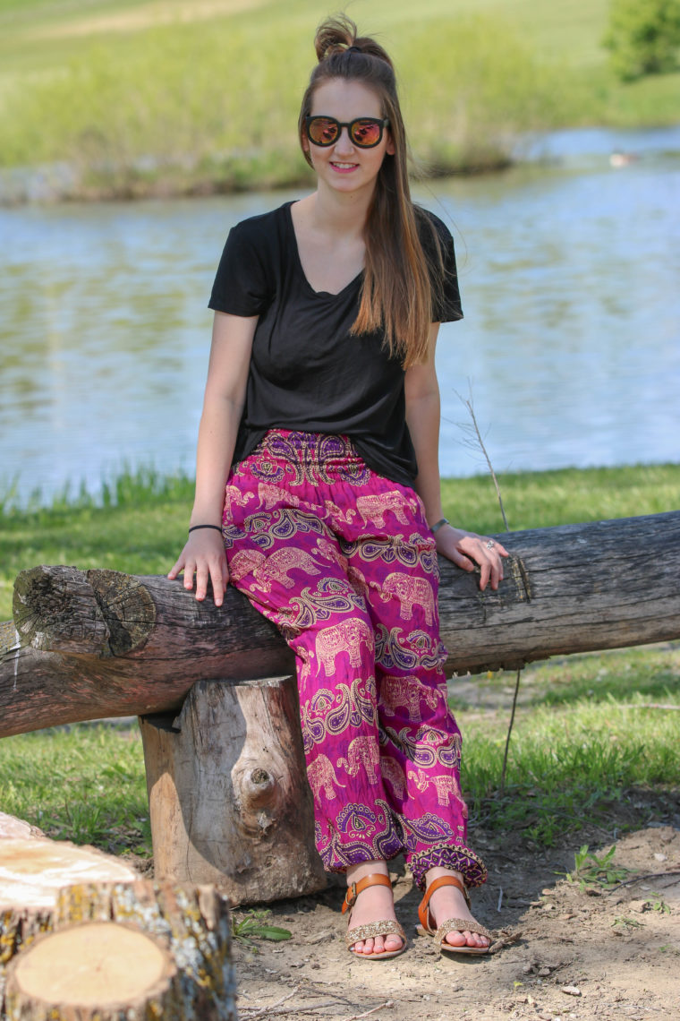 for the love of glitter, elephant pants, women's fashion, bohemian island