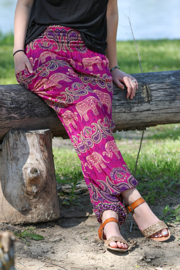 for the love of glitter, elephant pants, women's fashion