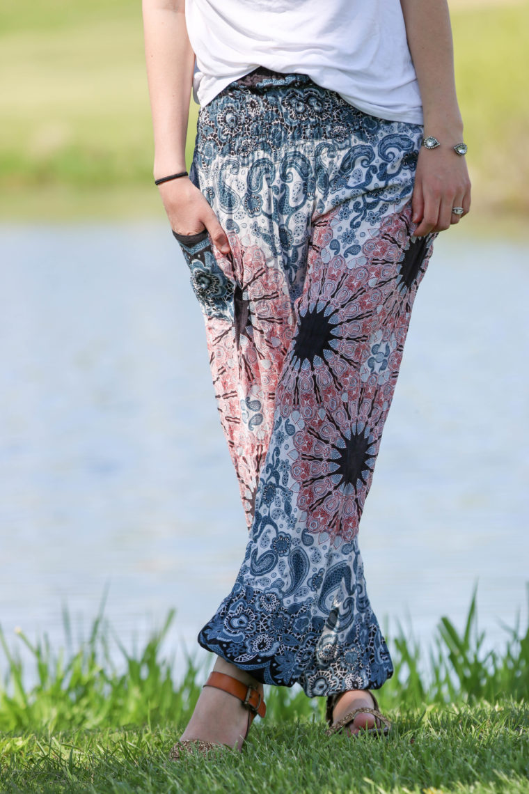 for the love of glitter, bohemian pants, women's fashion