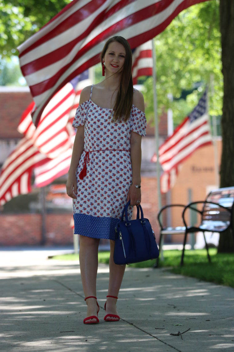 for the love of glitter, red, white, and blue outfit, women's fashion