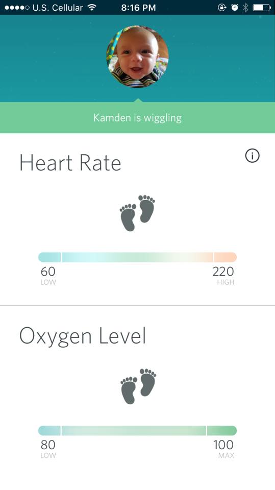 owlet smart sock 2, heart rate, oxygen level, baby monitor