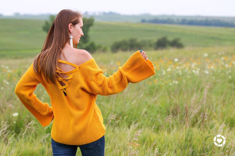 for the love of glitter, mustard yellow sweater, fall style, women's fashion