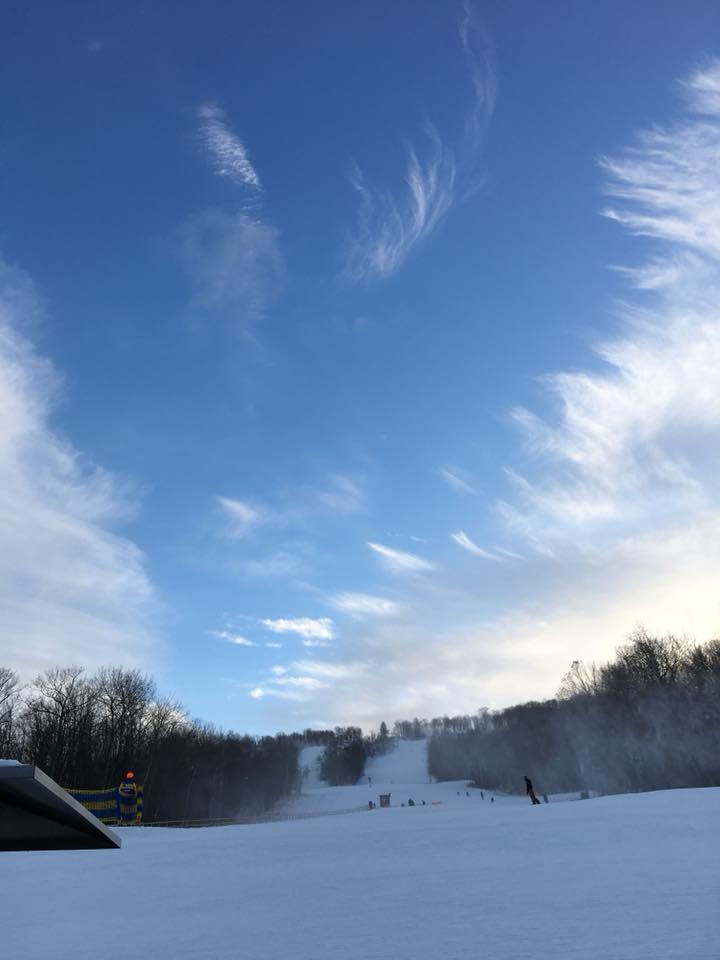 Granite Peak Ski Area, Wausau, Wisconsin, winter, snow, skiing, snowboaring, ski lift