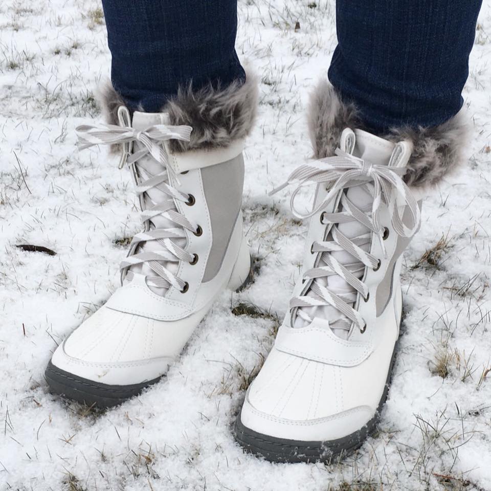 snow boots, white snow boots, winter snow boots