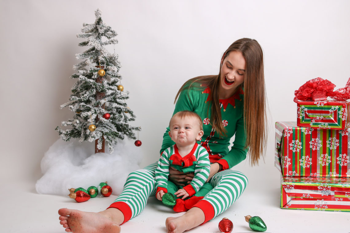 elf pj's, matching pj's. holiday pj's