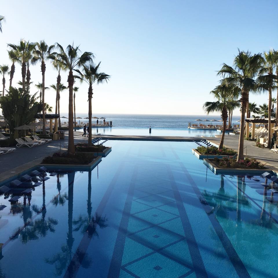 Cabo, Mexcio. Riu Santa Fe Hotel & Resort, infinity pool, Meixco