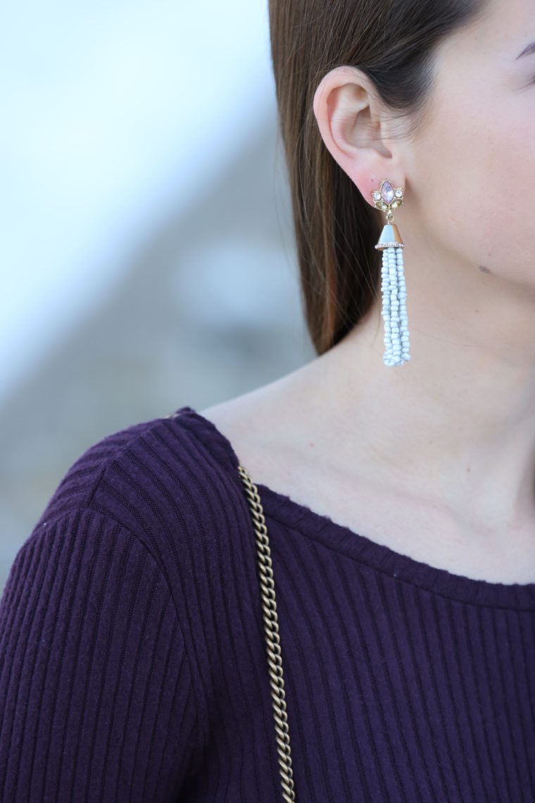 tassel earrings, Baublebar earrings