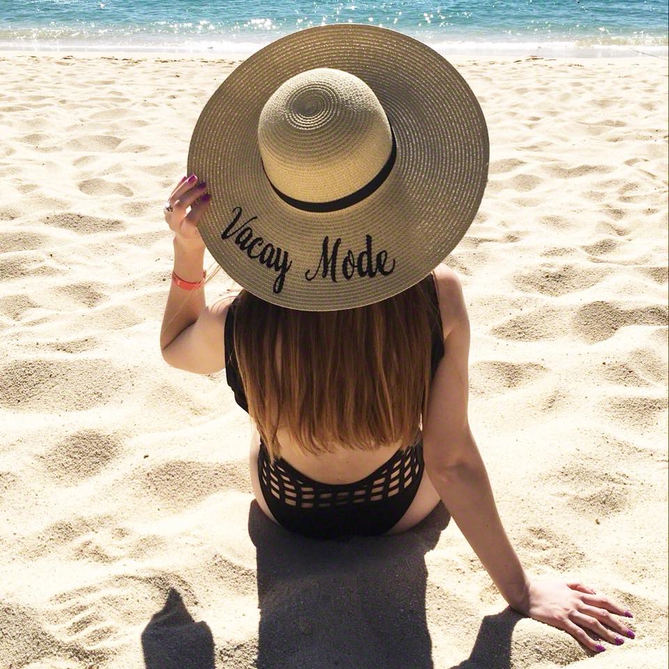 floppy hat, Vacay Mode floppy hat