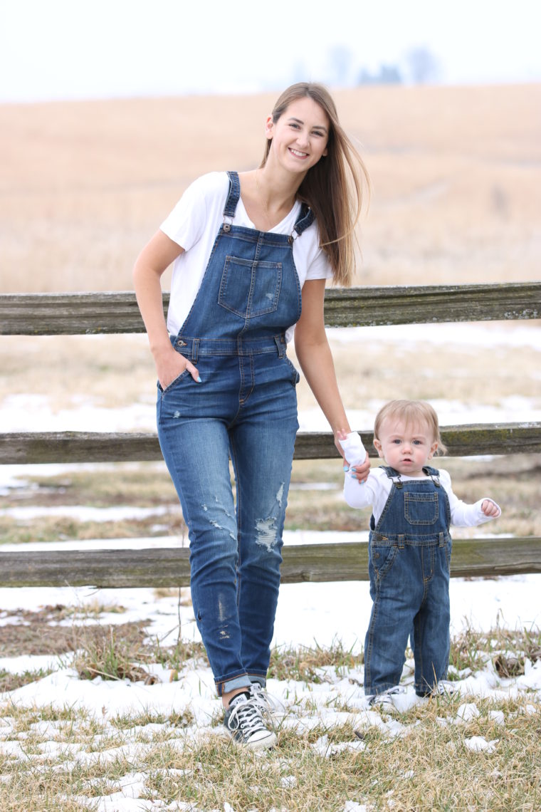 Mommy & Me Matching Overalls, mommy and me style, baby style, overalls