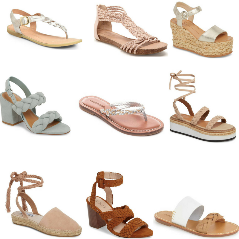 9 braided sandals under $200, braided sandals