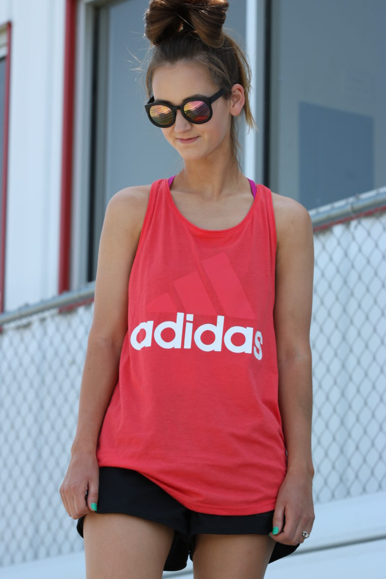 Adidas tank, Shopko sale event, athletic wear